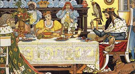An Illustration from 1874 of 'The Frog King' by Walter Crane (Heiner 2002)